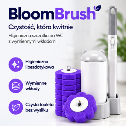 BloomBrush™ - Szczotka do WC + 18 Wkładów