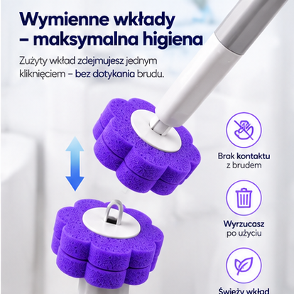 BloomBrush™ - Szczotka do WC + 18 Wkładów