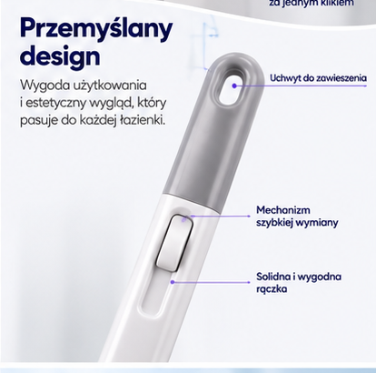 BloomBrush™ - Szczotka do WC + 18 Wkładów
