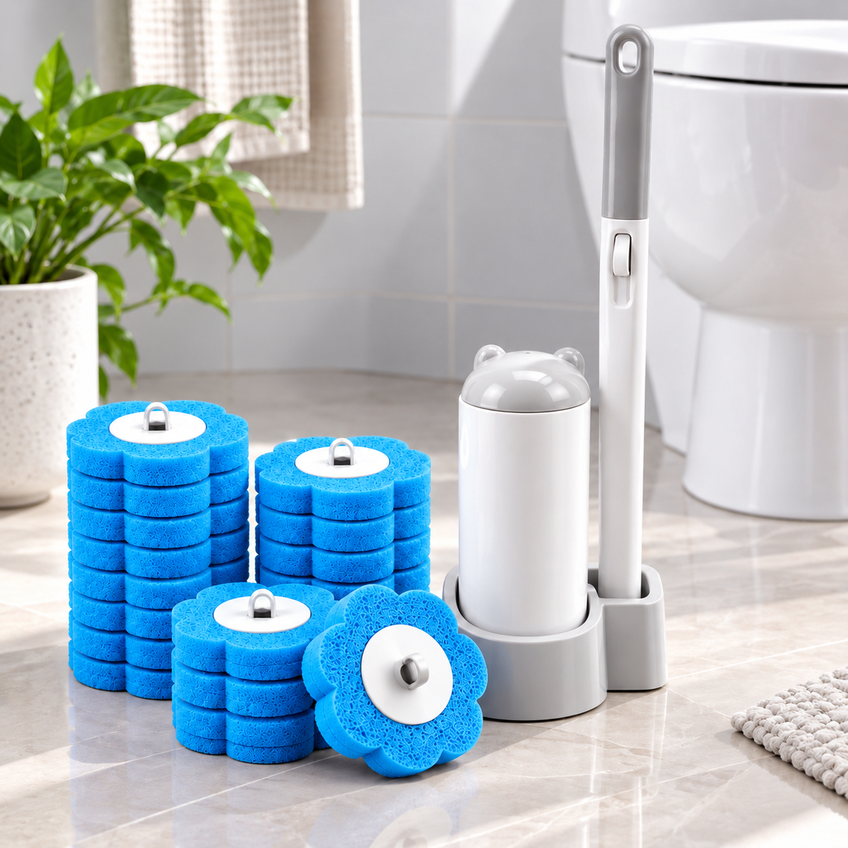 BloomBrush™ - Szczotka do WC + 18 Wkładów